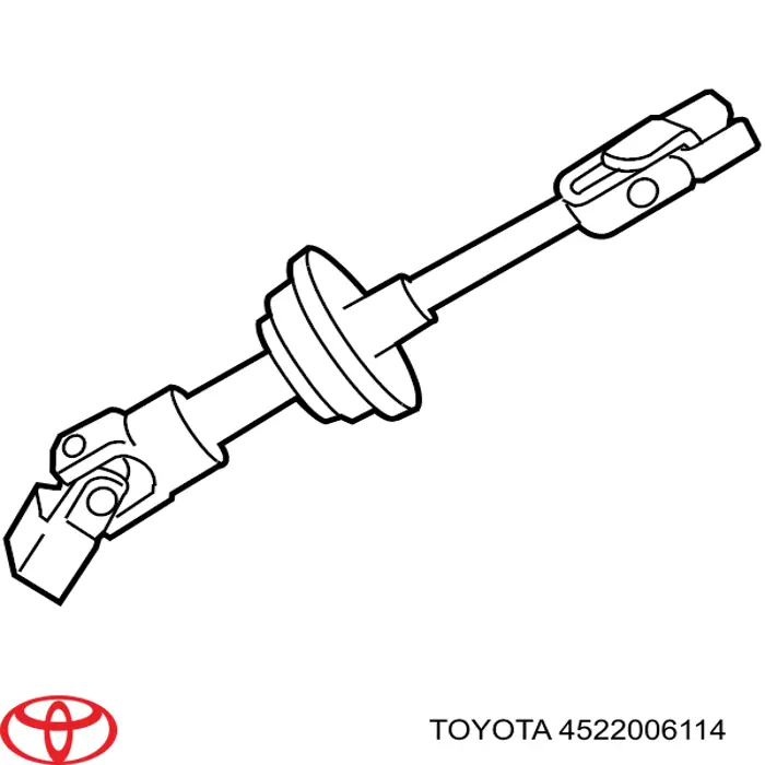 Вал рульової колонки, нижній Toyota 4522006113 ціна, від 25.31 USD