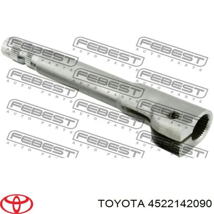 4522142090 Toyota Вал рульової колонки, нижній