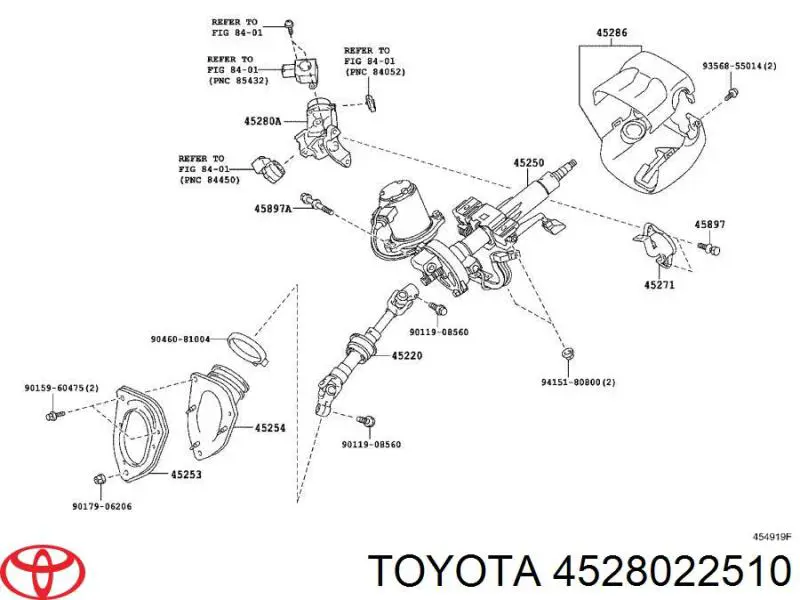 4528022510 Toyota 