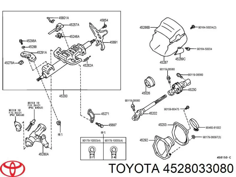 4528033080 Toyota 