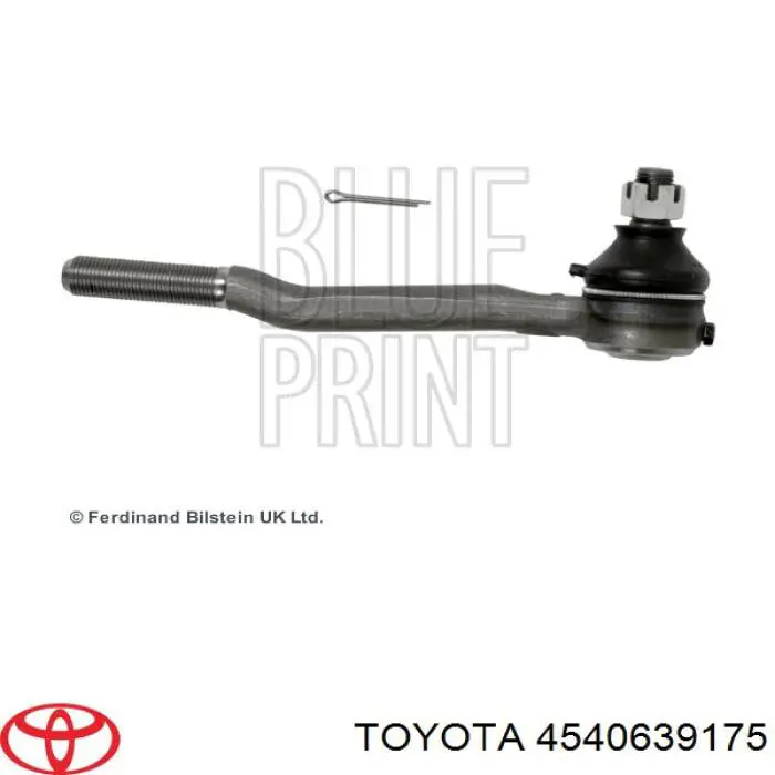 Наконечник рульовий Toyota 4540639175 ціна, від 14.06 USD