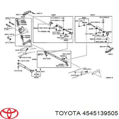 Тяга рульова в зборі 27207 Japko