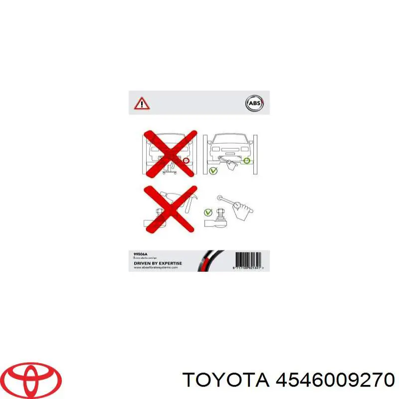 Купити 4546009270 Toyota Рульовий наконечник