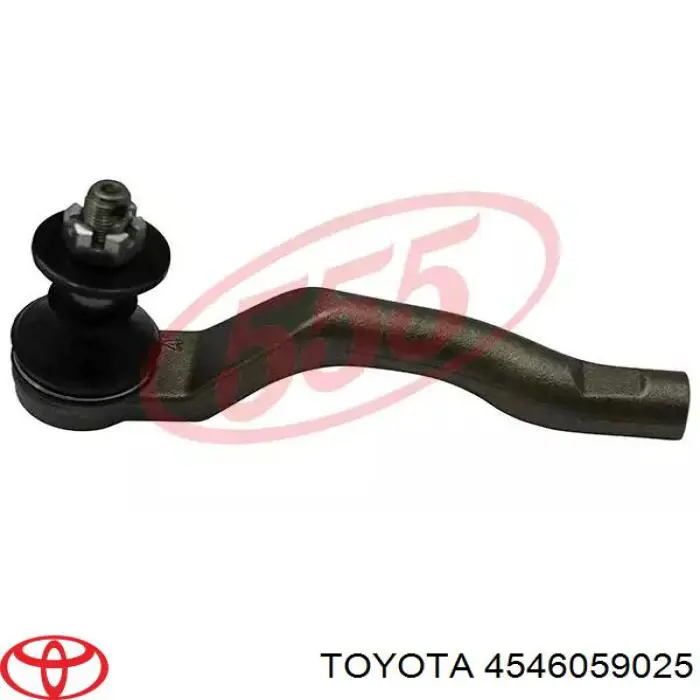 4546049025 Toyota Зовнішній наконечник рульової тяги