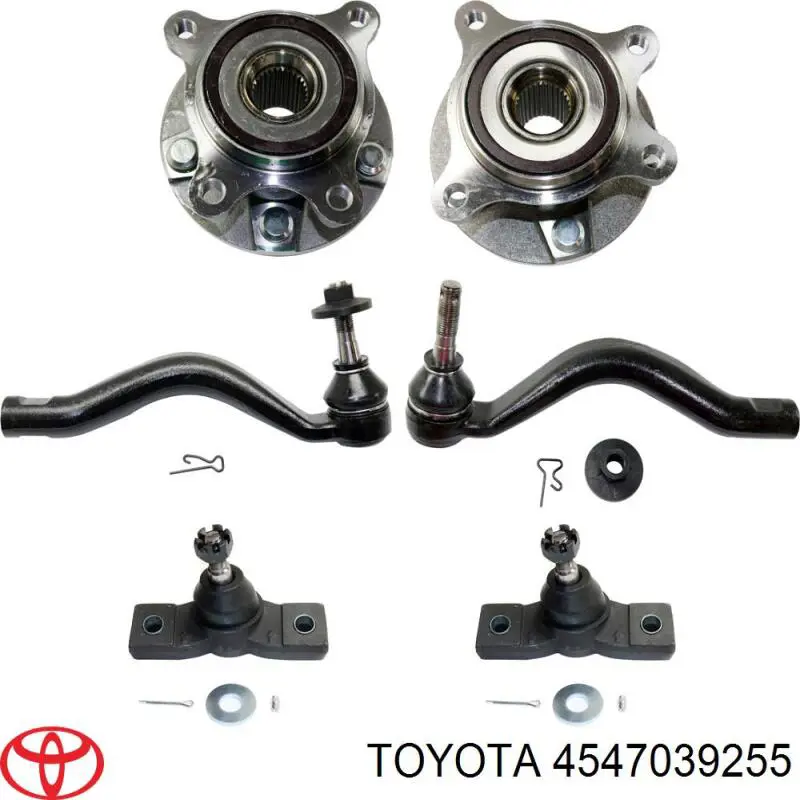 Наконечник рульовий Toyota 4547039255 ціна, від 16.04 USD