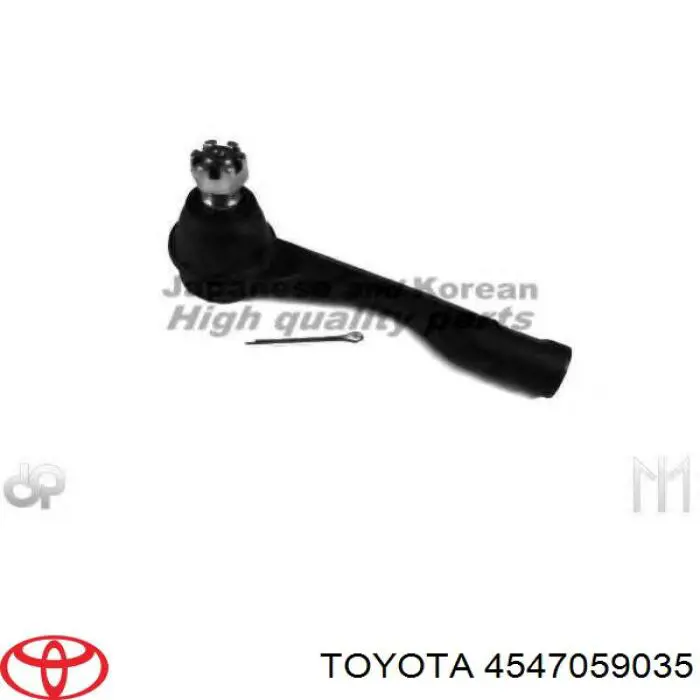 Рульовий наконечник 4547059035 Toyota
