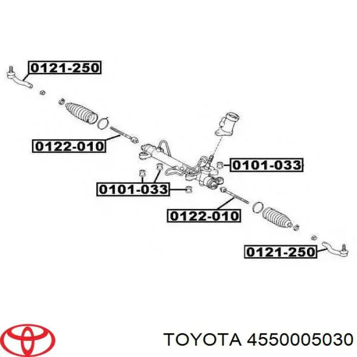 Рульова рейка 1GS6713 GS