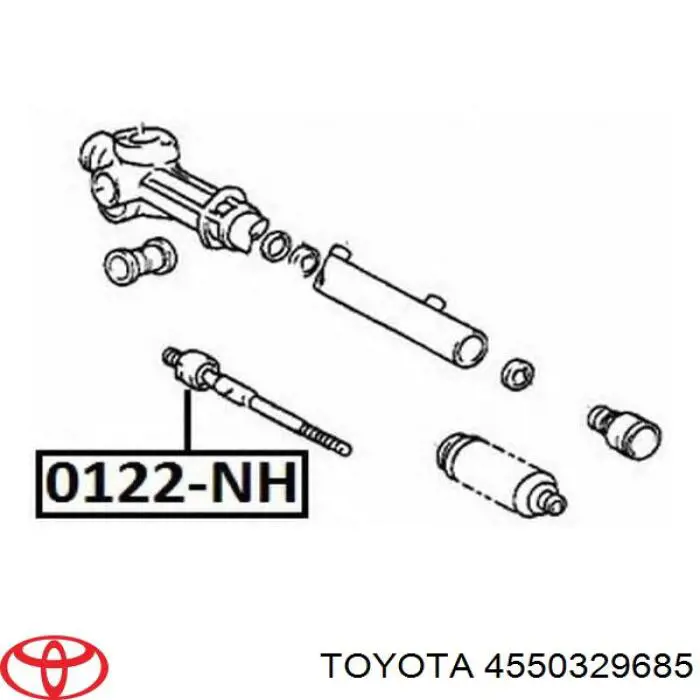 4550329685 Toyota Тяги кермові