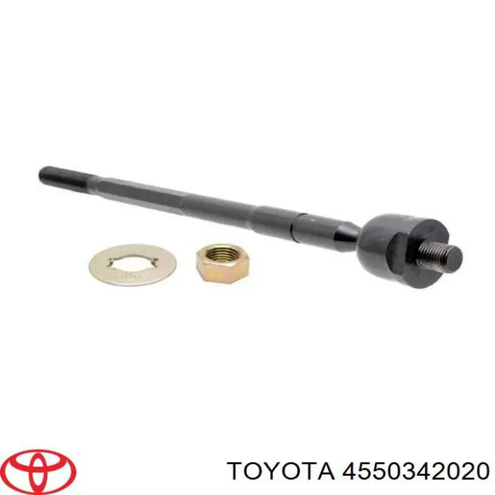 Тяга рульова поперечна Toyota 4550342020 ціна, від 10.57 USD