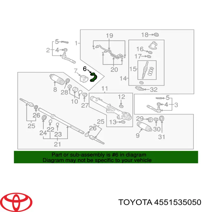  4551535050 Toyota