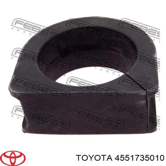 4551735010 Toyota втулка кріплення кермової рейки