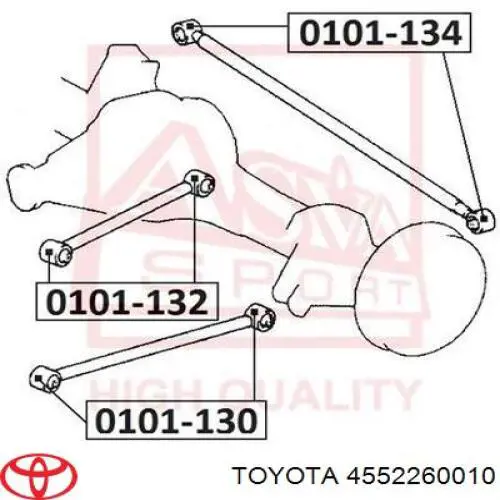 4552260010 Toyota 