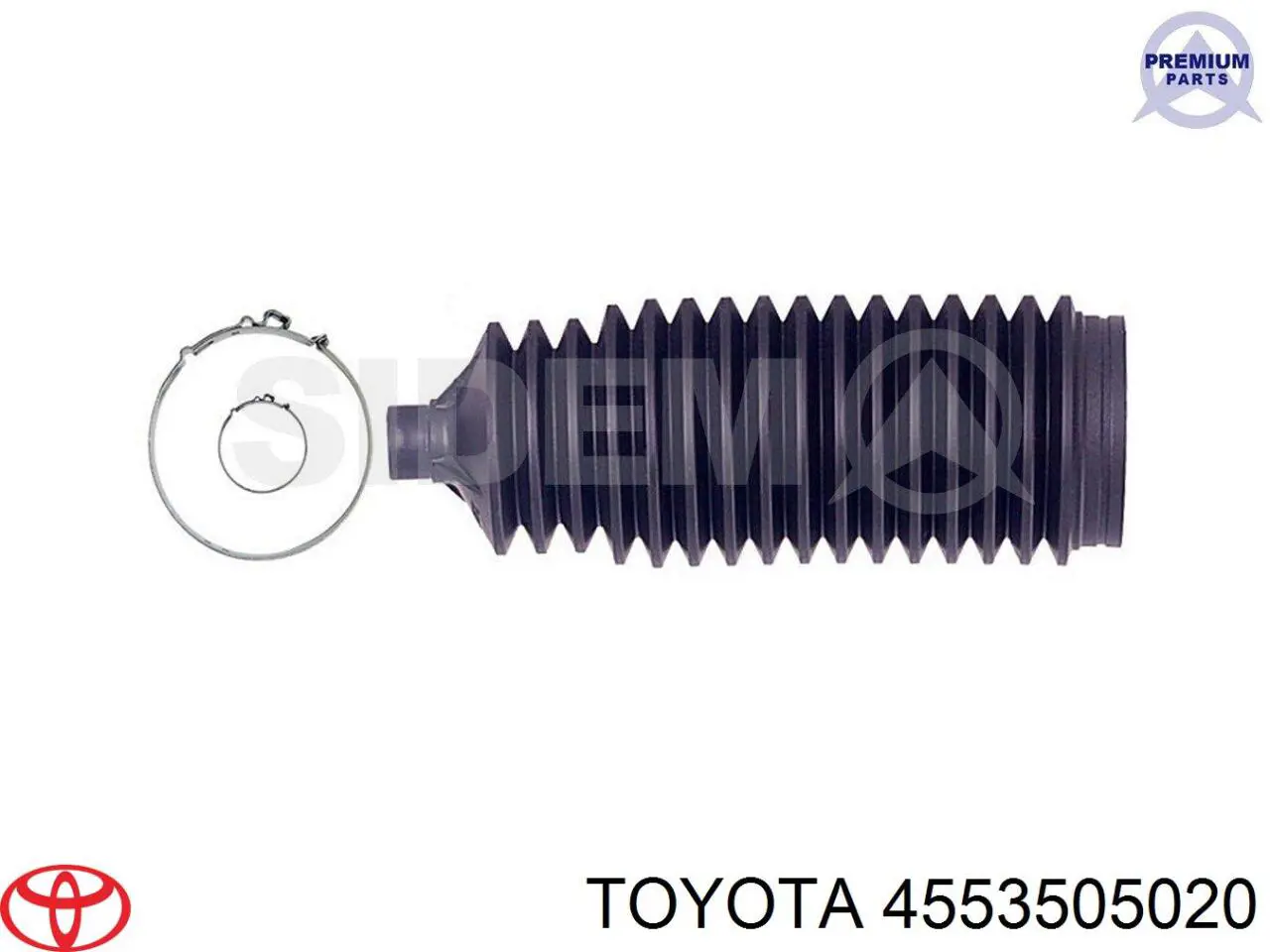 Пильник рульової рейки 4553505020 Toyota