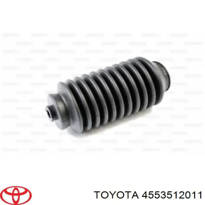 4553512011 Toyota пильник рульового механізму/рейки, правий