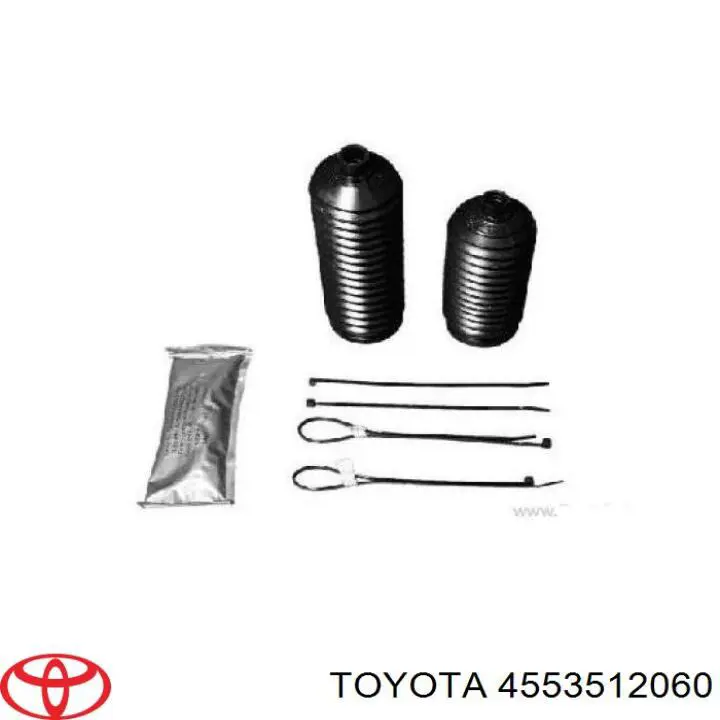 4553512060 Toyota пильник рульового механізму/рейки