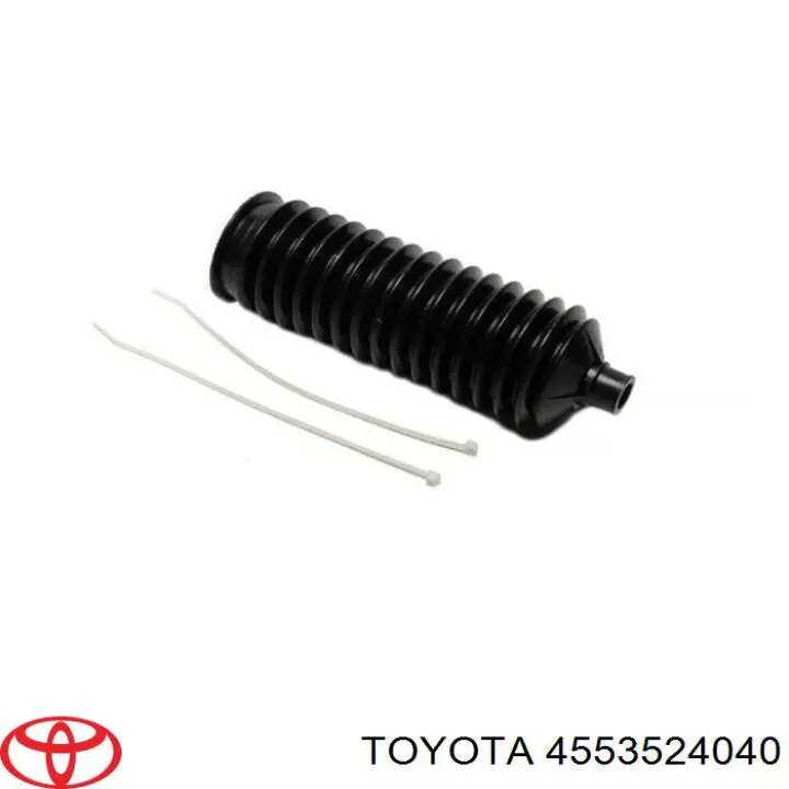 Пильник рульового механізму/рейки, правий 4553524040 Toyota