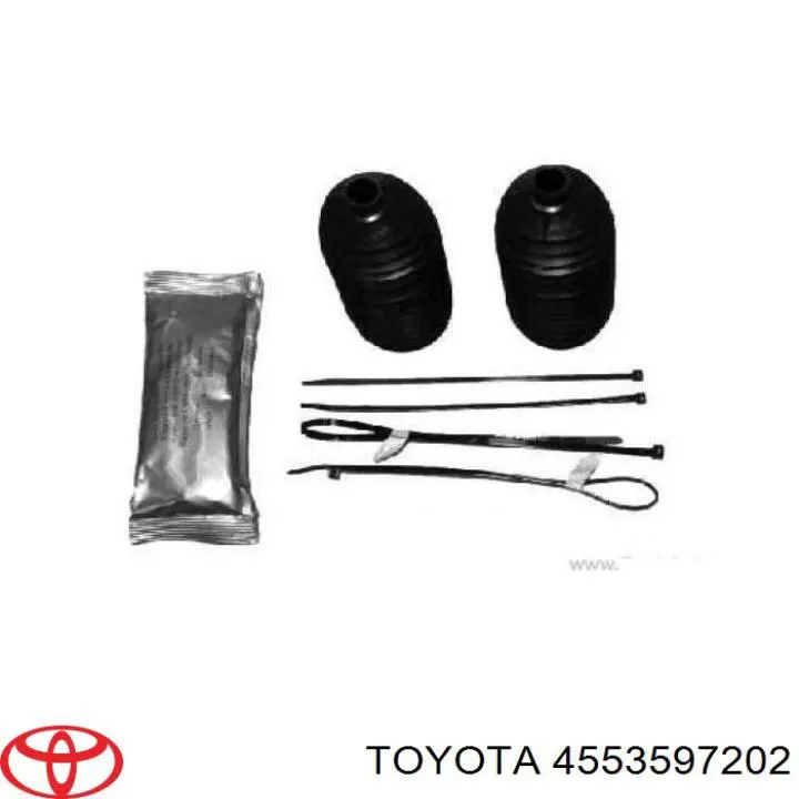 4553597202 Toyota пильник рульового механізму/рейки
