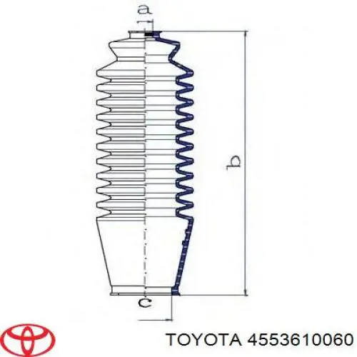 Пильник рульового механізму/рейки, правий SKF VKJP2171 ціна, від 4.98 USD