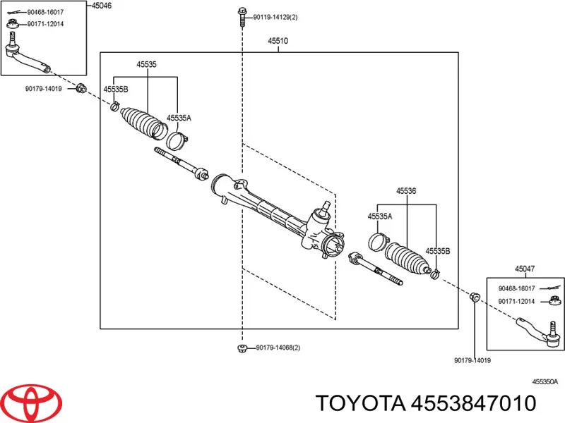 4553847010 Toyota 