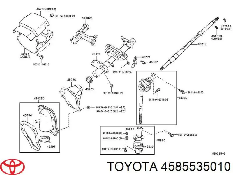  4585535010 Toyota