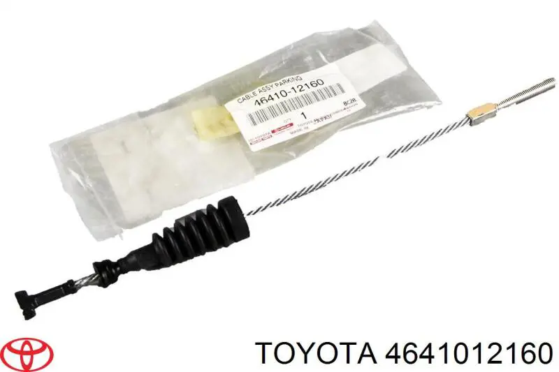 Купити 4641012160 Toyota Трос ручного гальма передній