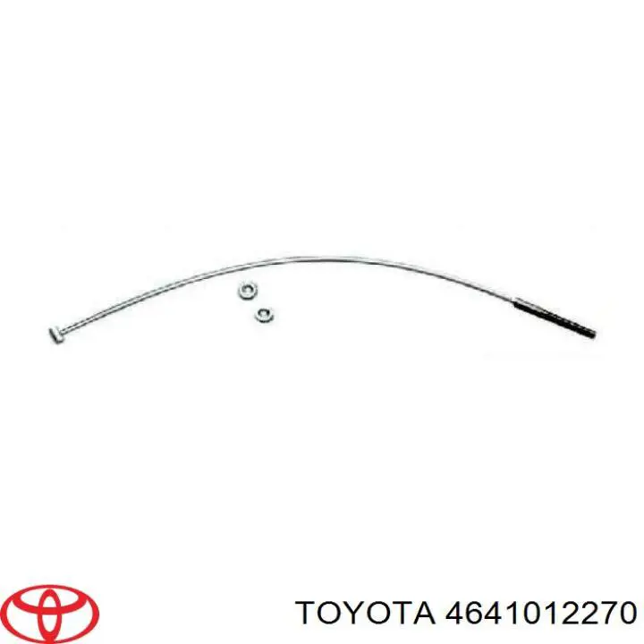 Трос стоянкового гальма передній Toyota 4641012270 ціна, від 6.33 USD