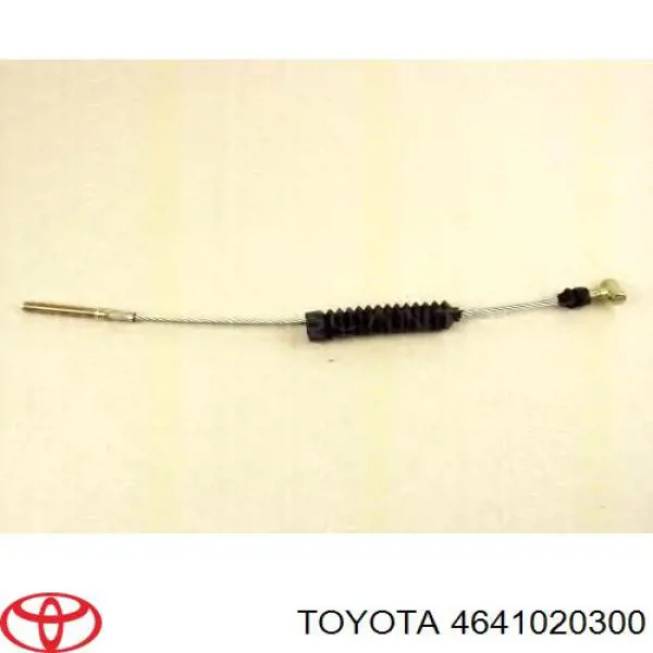 Трос стоянкового гальма передній Toyota 4641020300 ціна, від 4.36 USD