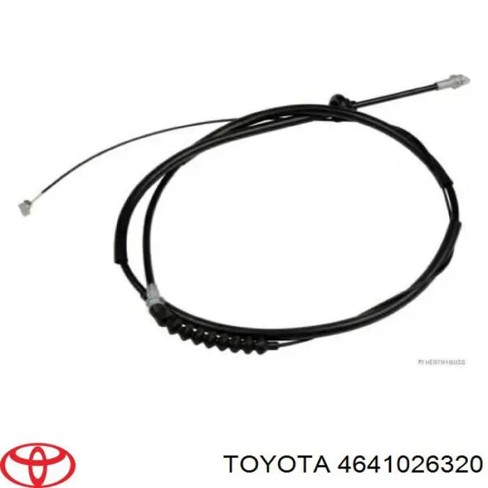 Купити 4641026320 Toyota Трос ручного гальма передній