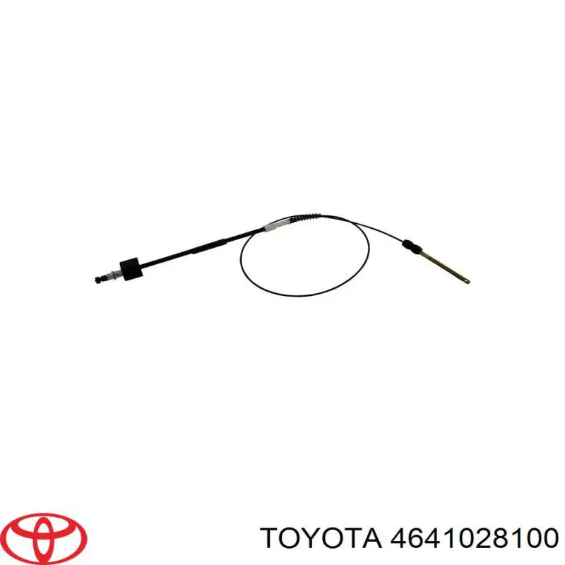 Трос стоянкового гальма передній Toyota 4641028100 ціна, від 30.31 USD