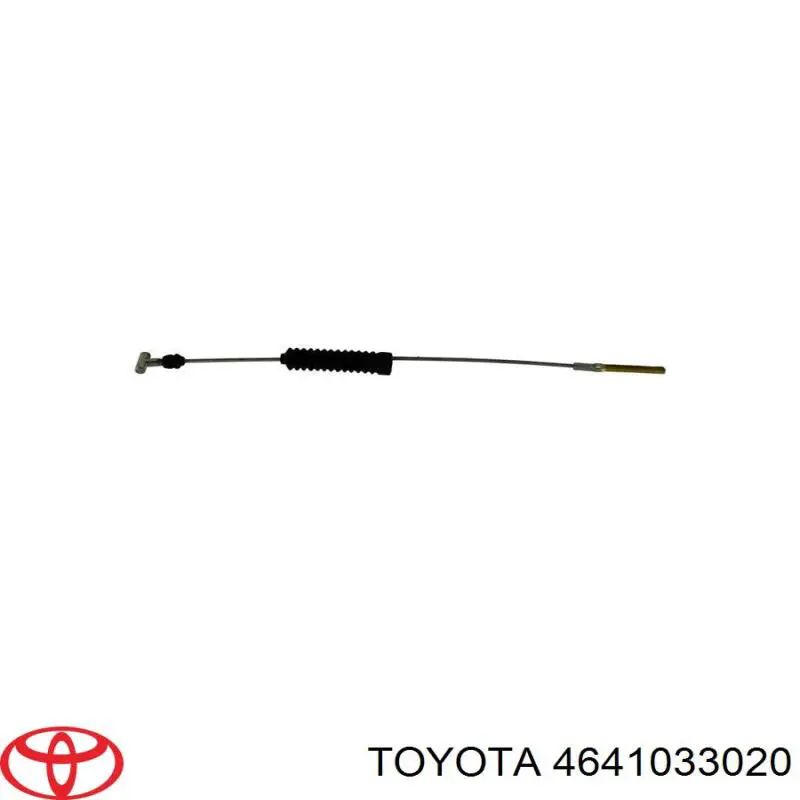 Трос ручного гальма, проміжний 4641033020 Toyota