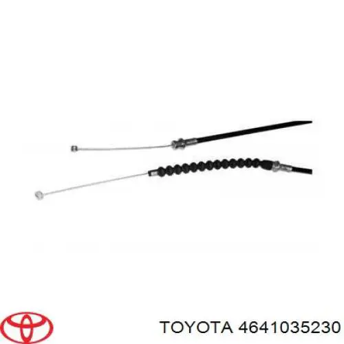 Трос ручного гальма передній 4641035230 Toyota