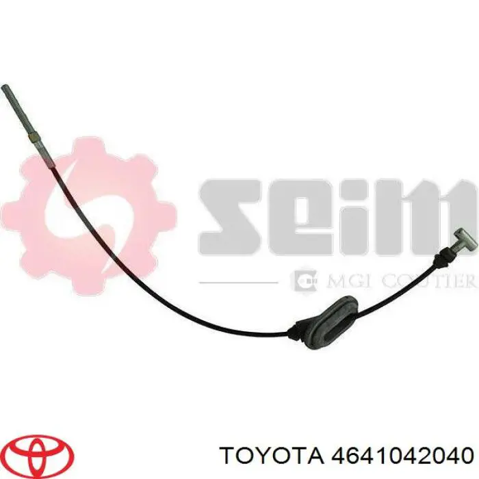 Трос ручного гальма передній 4641042040 Toyota