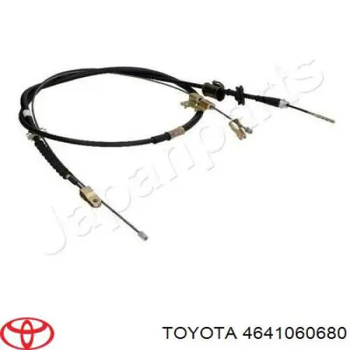 Купити 4641060680 Toyota Трос ручного гальма задній, правий/лівий
