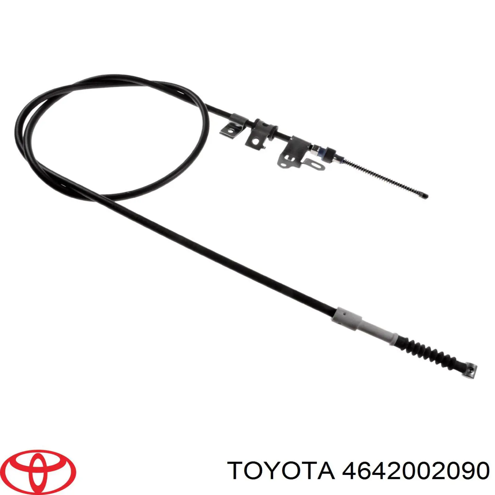 Купити 4642002090 Toyota Трос ручного гальма задній, правий