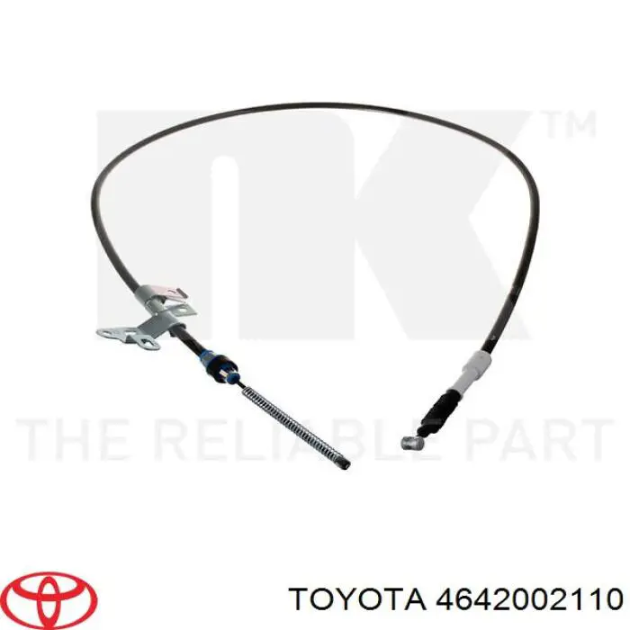 Купити 4642002111 Toyota Трос ручного гальма задній, правий