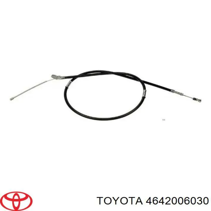 Трос стоянкового гальма задній правий Toyota 4642006030 ціна, від 250.30 USD
