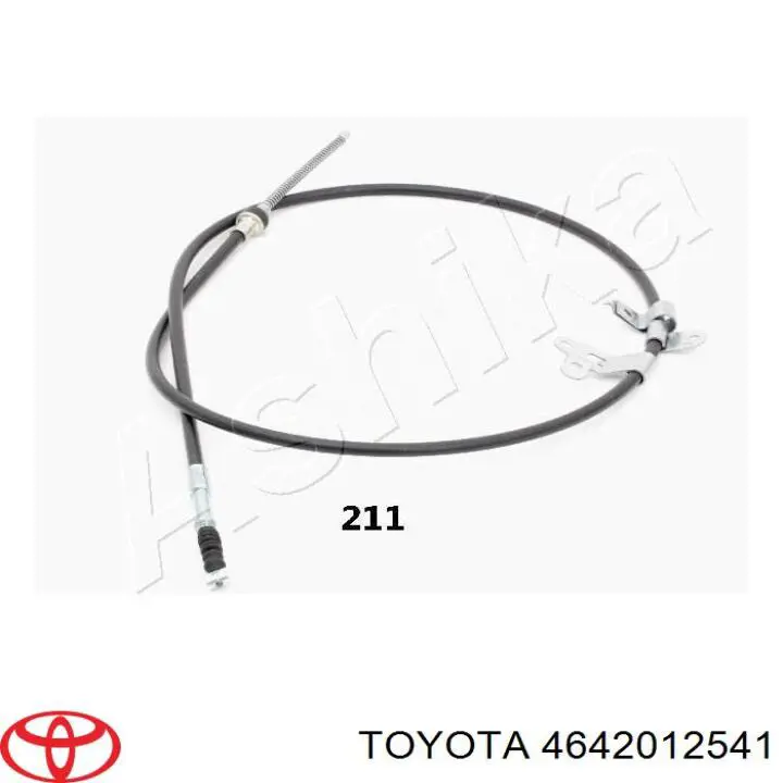 Купити 4642012541 Toyota Трос ручного гальма задній, правий