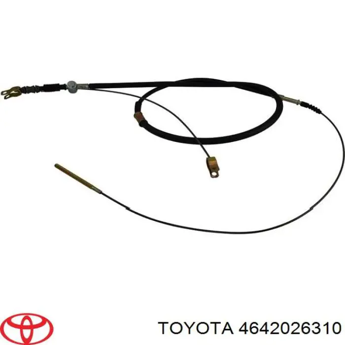 4642026310 Toyota Трос ручного гальма задній, правий/лівий