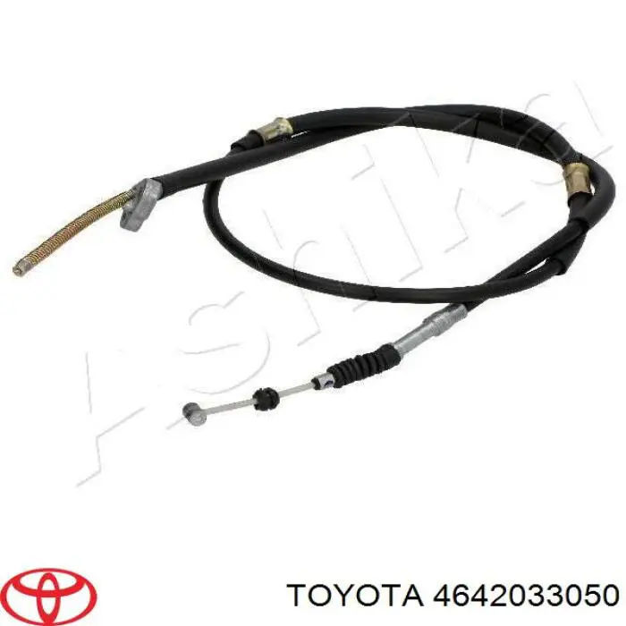 Трос стоянкового гальма задній правий Toyota 4642033050 ціна, від 14.97 USD