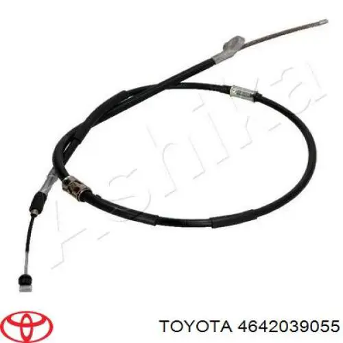 Трос стоянкового гальма задній правий Toyota 4642039055 ціна, від 26.69 USD