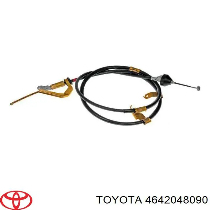 Купити 4642048090 Toyota Трос ручного гальма задній, правий