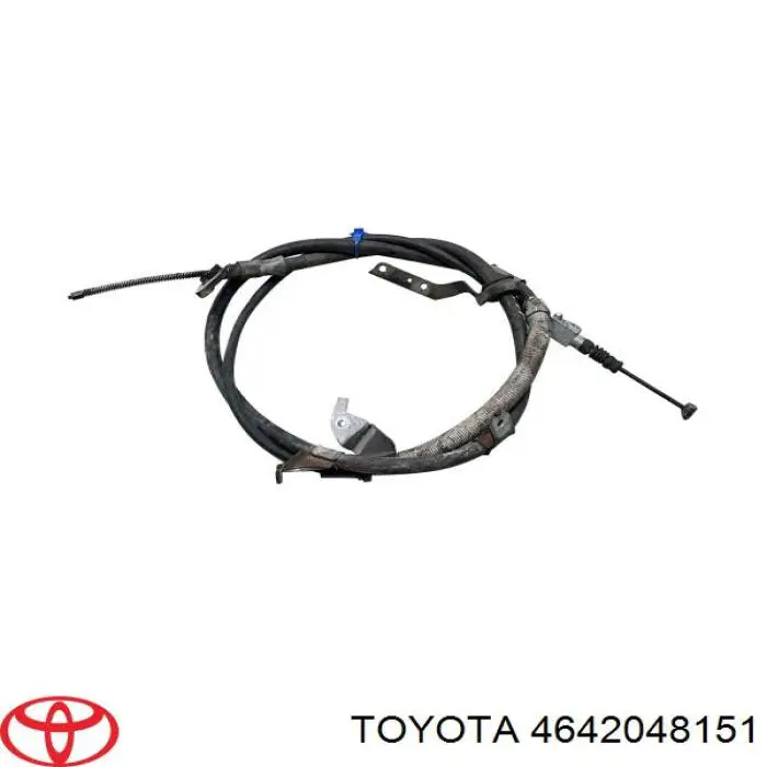 Трос стоянкового гальма задній правий Toyota 4642048151 ціна, від 70.46 USD