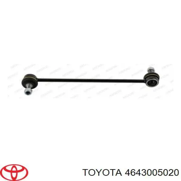 Трос ручного гальма задній, лівий 4643005020 Toyota