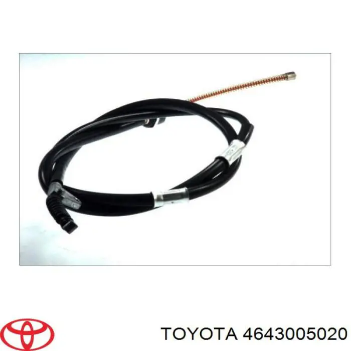 4643005020 Toyota Трос ручника задній лівий