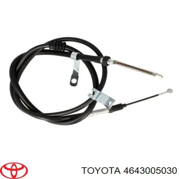 Трос стоянкового гальма задній лівий Toyota 4643005030 ціна, від 16.64 USD