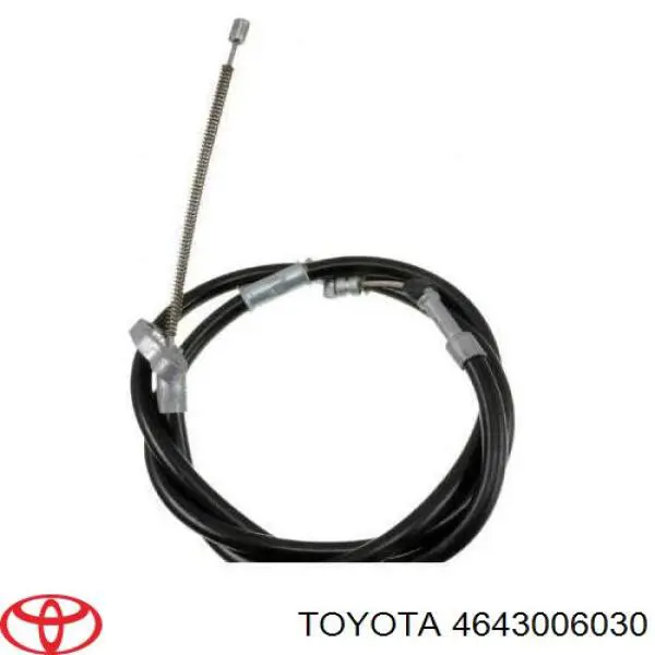 Трос стоянкового гальма задній лівий Toyota 4643006030 ціна, від 250.62 USD