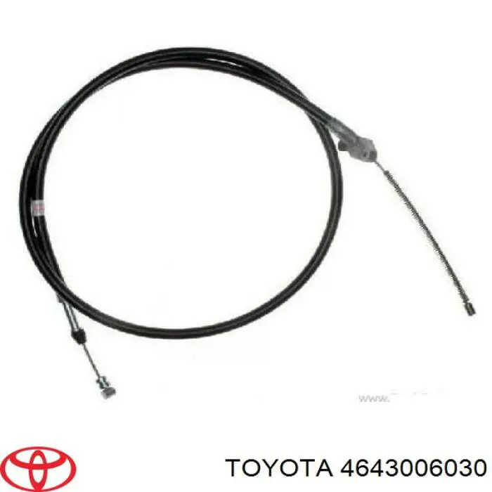 4643006030 Toyota Трос ручника задній лівий