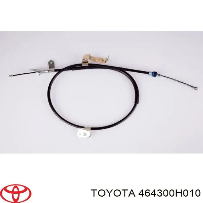 Трос стоянкового гальма задній лівий Toyota 464300H010 ціна, від 17.81 USD