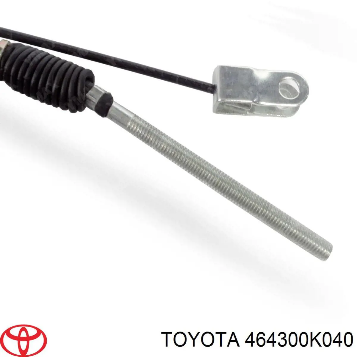 Трос стоянкового гальма задній лівий Toyota 464300K041 ціна, від 23.57 USD