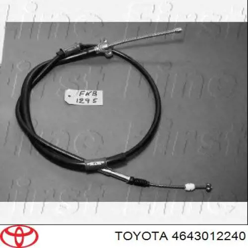 Трос стоянкового гальма задній лівий Toyota 4643012240 ціна, від 10.43 USD
